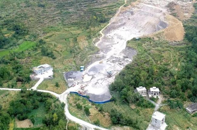 貴州銅仁時產(chǎn)350噸青石制砂生產(chǎn)線