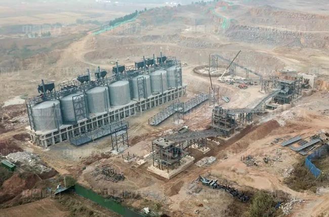 ɽ�|���󽨲�1500t/h�̶�ʽ��ʯ���a(ch��n)��