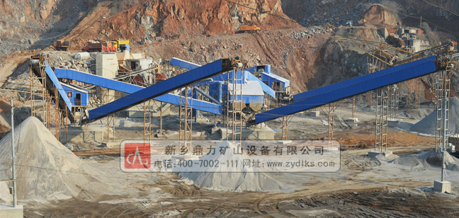 河南滎陽時產(chǎn)1000噸砂石骨料生產(chǎn)線