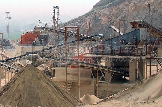 石料生產(chǎn)線