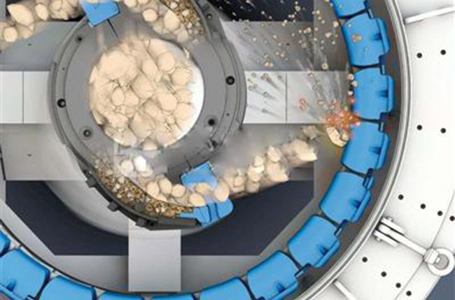 沖擊式破碎機(jī)結(jié)構(gòu)圖