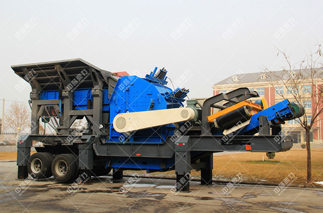 輪胎式移動(dòng)破碎站 輪胎式移動(dòng)破碎站