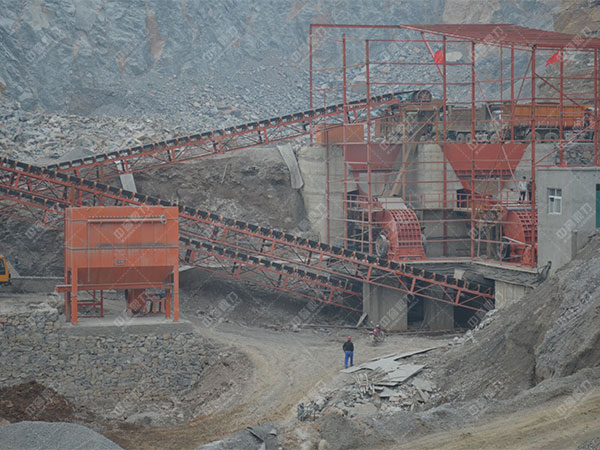 時產(chǎn)200噸石料生產(chǎn)線