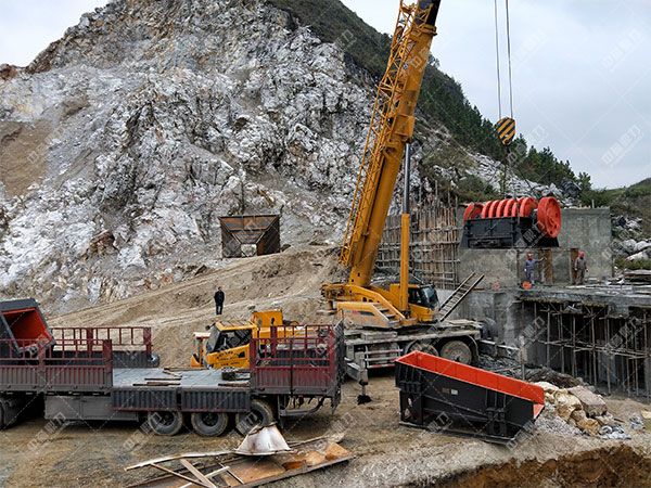 礦山破碎機(jī)安裝 礦山破碎機(jī)安裝
