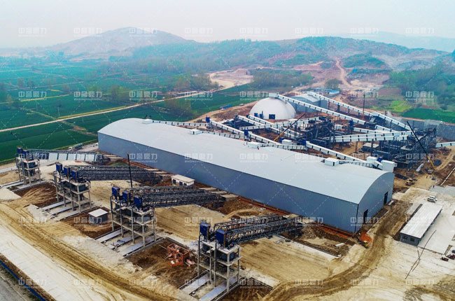 河南駐馬店隆盛礦業(yè)時產(chǎn)3000噸砂石生產(chǎn)線