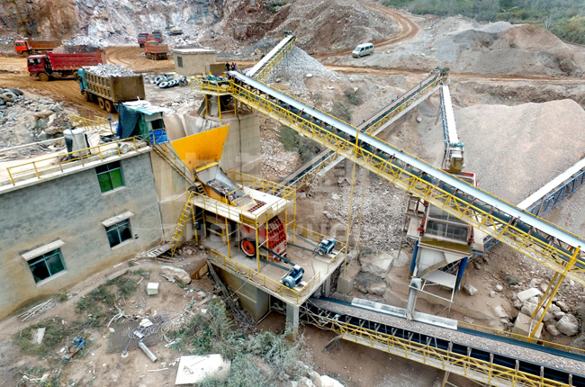 湖南婁底時(shí)產(chǎn)500噸制砂生產(chǎn)線