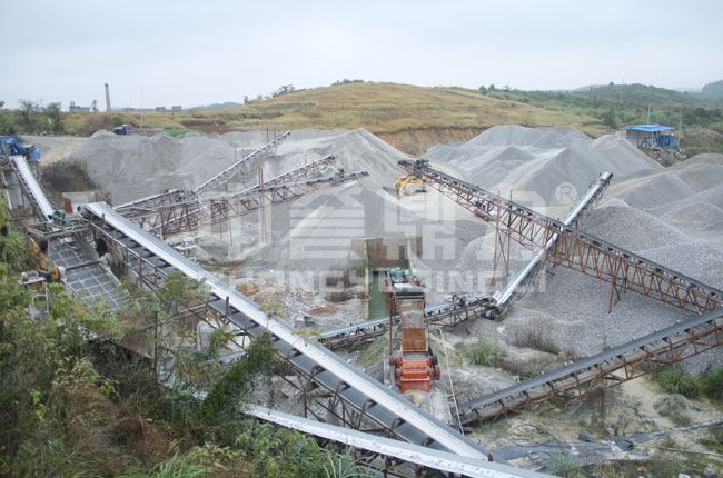 湖南衡陽(yáng)時(shí)產(chǎn)50噸制砂生產(chǎn)線